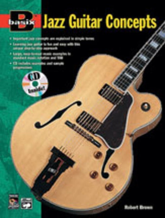 Basix Jazz Guitar Concepts Book/CD
