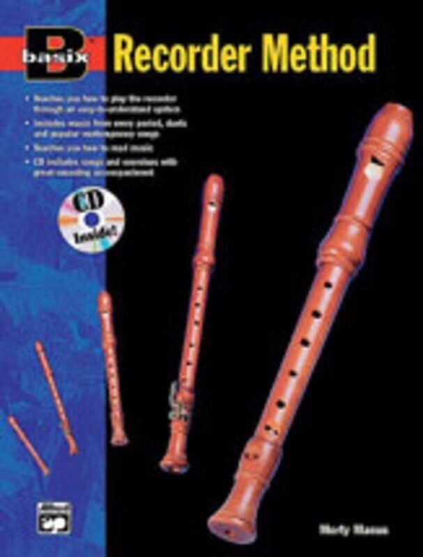 Basix Recorder Method Book 1 with CD by Morton Manus