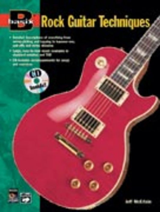 Basix Rock Guitar Technique Book/CD