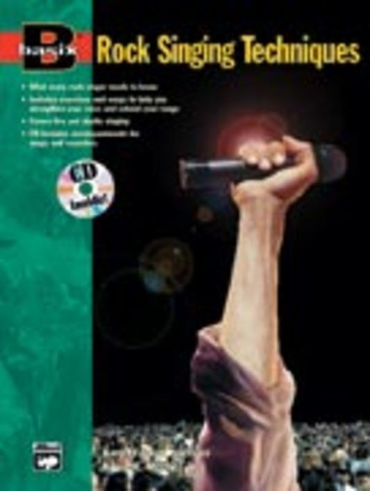 Basix Rock Singing Techniques Book/Ecd