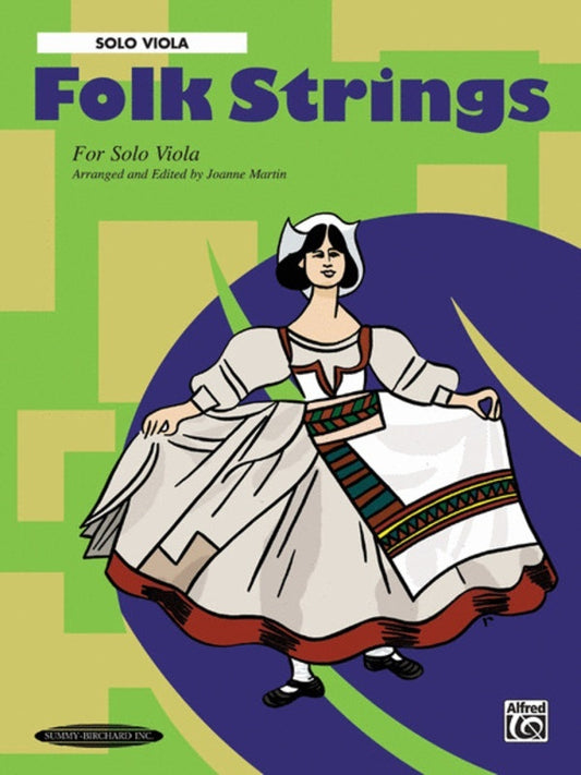 Folk Strings For Solo Viola