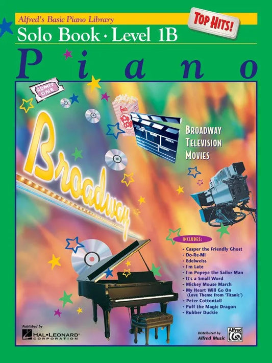 Alfred's Basic Piano Library Top Hits Solo Level 1B