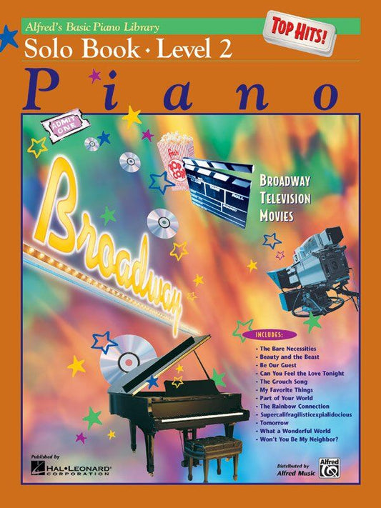 Alfred's Basic Piano Library Top Hits! Solo Level 2