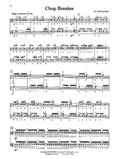 Wanamaker Alfred's Rudimental Duets for Intermediate Snare Drummer - 16 Pages — view 3
