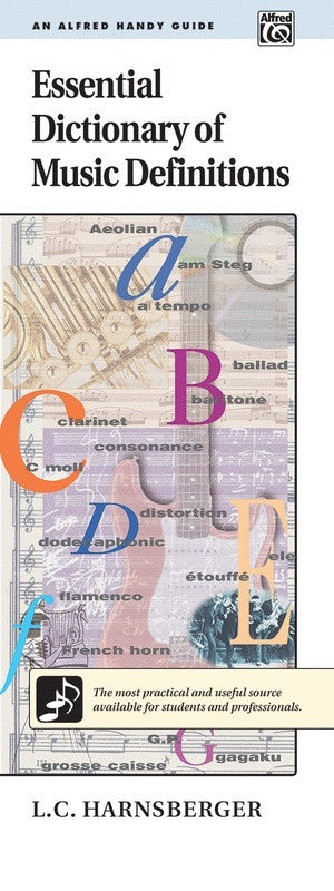 Essential Dictionary Of Music Definitions