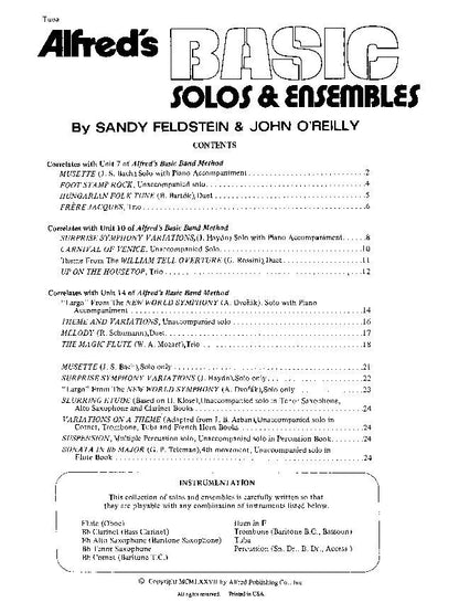 Alfred's Basic Solos & Ensembles Book 1 for Tuba — view 2