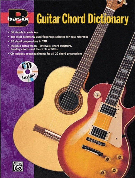 Basix Guitar Chord Dictionary with CD