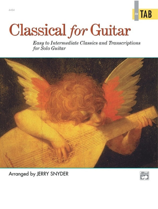 Classical For Guitar In TAB Arr Snyder Guitar
