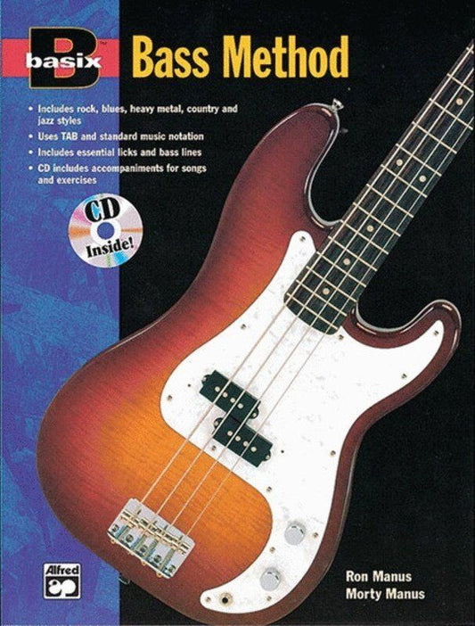 Basix Bass Method Book with CD by Morton Manus & Ron Manus