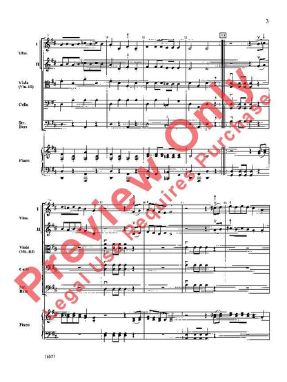 Fiddles on Fire for String Orchestra SO1 SC/PTS — view 4