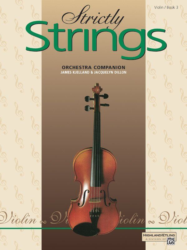 Strictly Strings Book 3 for Violin