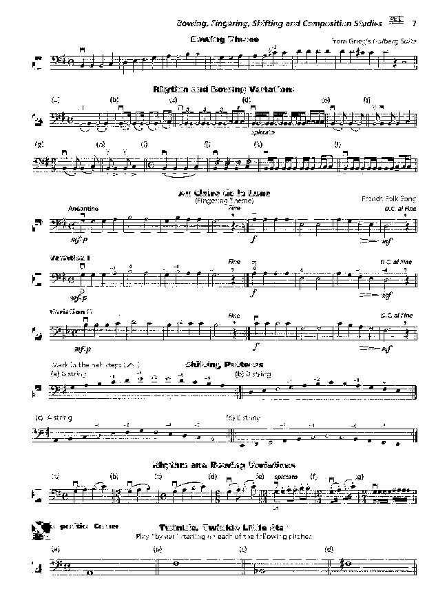 Strictly Strings Book 3 Double Bass by Jacquelyn Dillon & James Kjelland, 40 pages, Alfred Music, for advanced middle/high school orchestra — view 4
