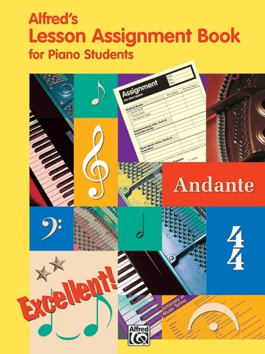 Alfreds Music Lesson Assignment Book Piano Student