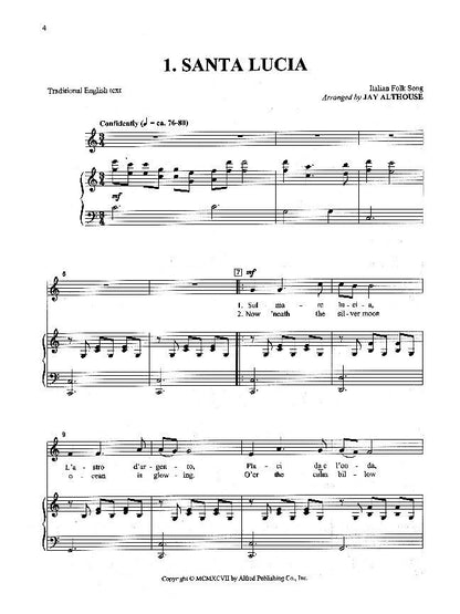 International Folk Songs for Solo Singers - Medium High Voice — view 3