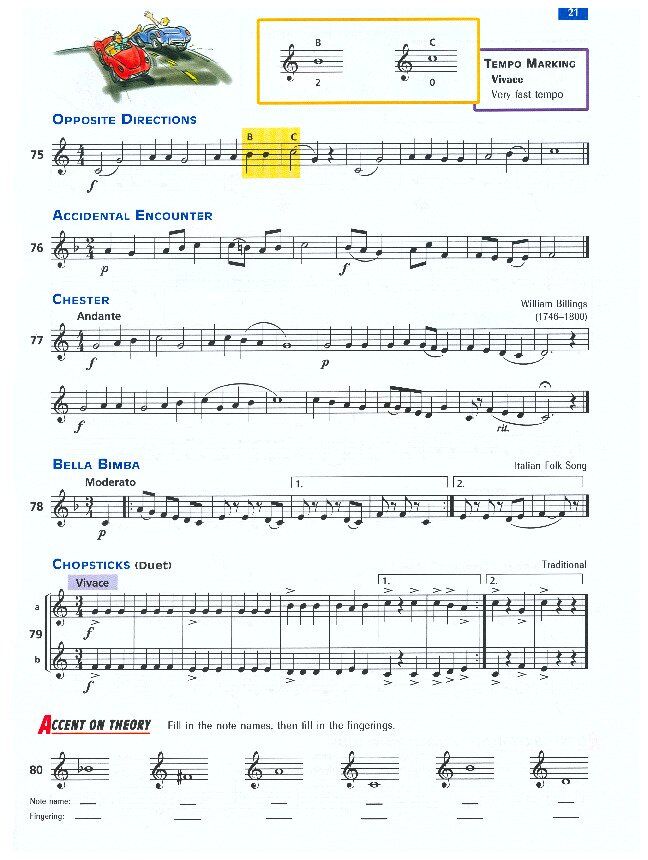 Accent on Achievement Book 1 for Trumpet — view 2