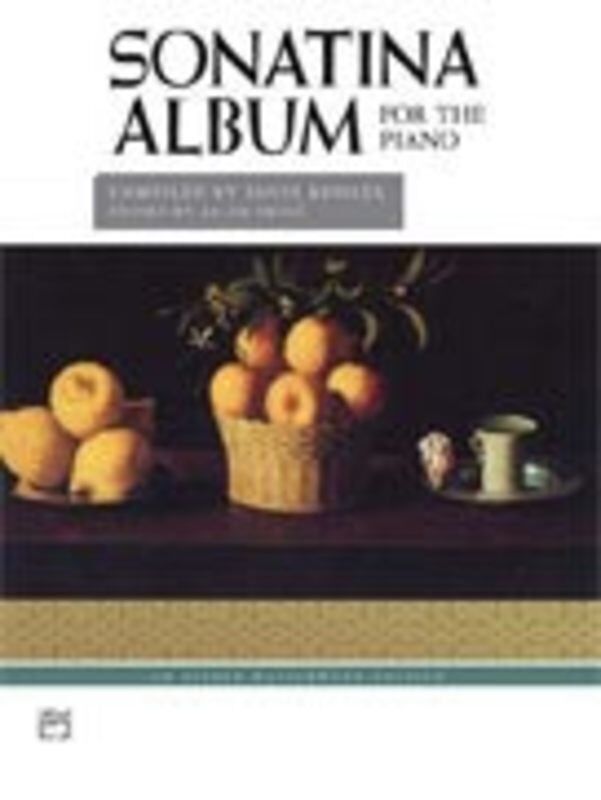 Kohler Sonatina Album for Piano - Alfred Masterwork Edition, 144 Pages, Comb Binding, Piano Solo