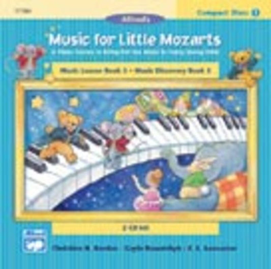 Music for Little Mozarts Lesson & Discovery Book - 3 CDs Set