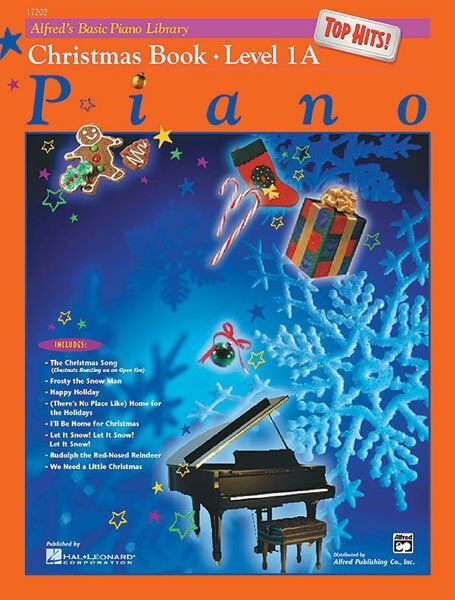 Alfred's Basic Piano Library Top Hits! Christmas Level 1A