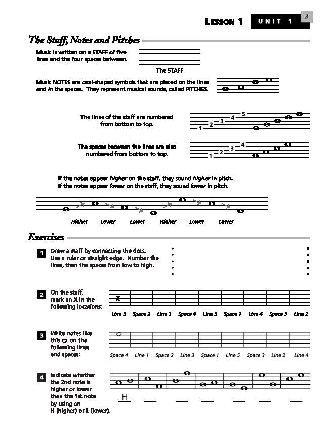 Alfred's Essentials of Music Theory Complete Student Book 1-3 — view 4