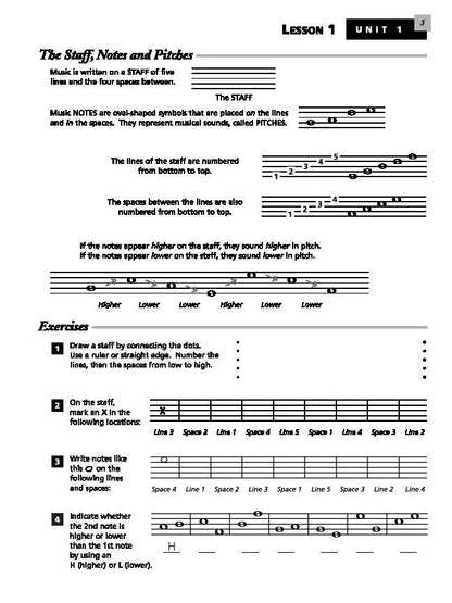 Alfred's Essentials of Music Theory Complete Student Book 1-3 — view 4