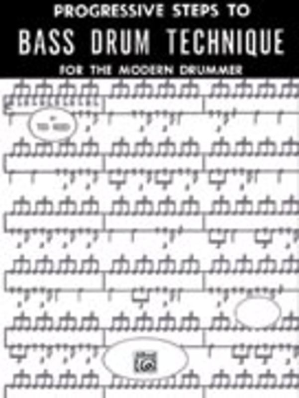 Progressive Steps To Bass Drum Technique Book