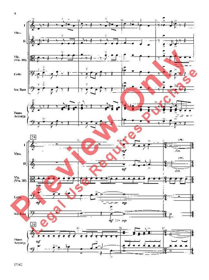 North Country Legend SO1 String Orchestra Score — view 5