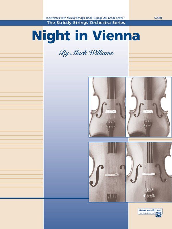 Night in Vienna for String Orchestra SO1 Full Score
