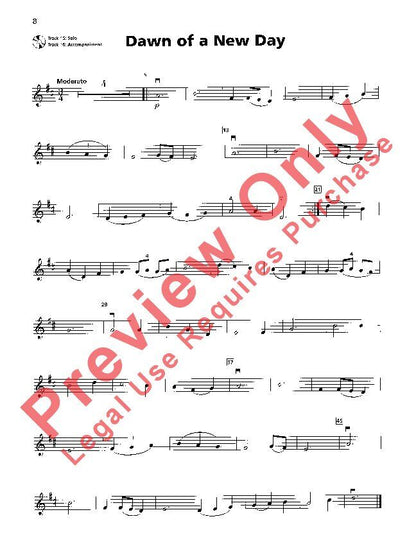 Strictly Strings Pop-Style Solos Violin Book by John O'Reilly and Steve Bach, 16 pages, Alfred Music, suitable for first-year students. — view 4