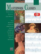 Masterwork Classics Level 10 BK/OLA by Alfred Music - Piano Repertoire with CD, 72 Pages