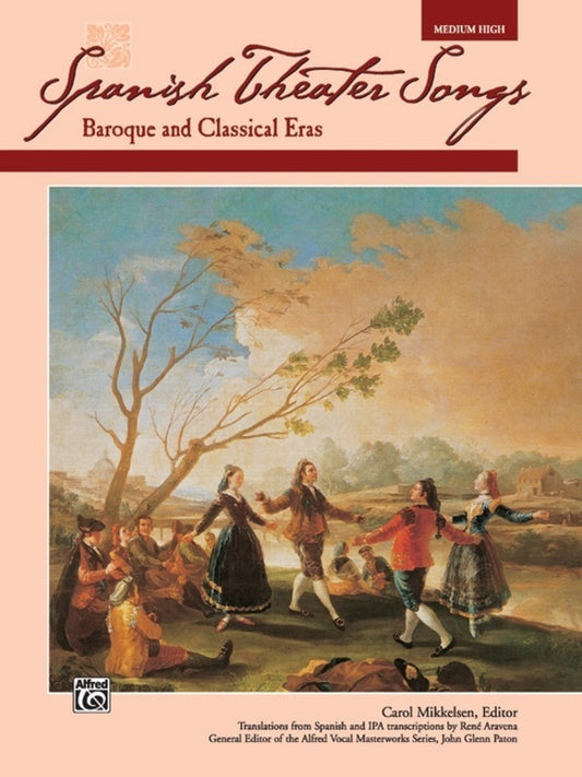Spanish Theatre Songs Medium High Voice