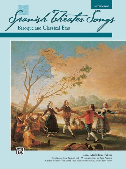 Spanish Theatre Songs Medium Low Voice