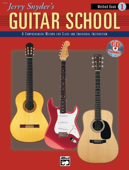 Jerry Snyders Guitar School Book 1/CD Book