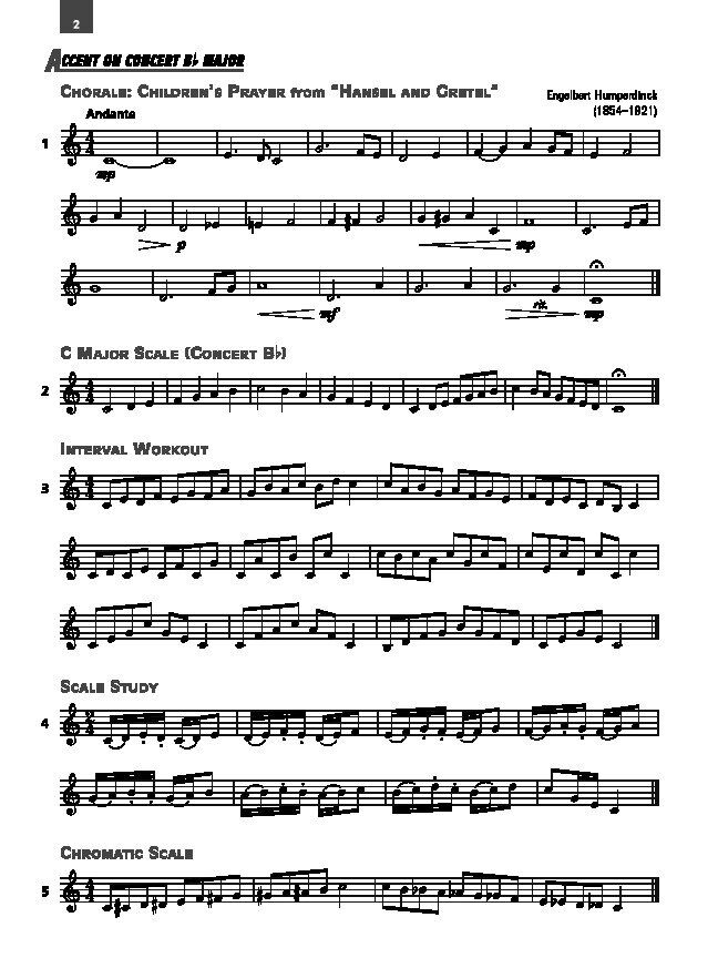 Accent on Achievement Book 3 Baritone Treble Clef — view 3