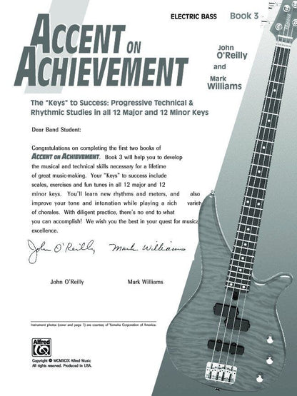Accent on Achievement Book 3 Electric Bass — view 2