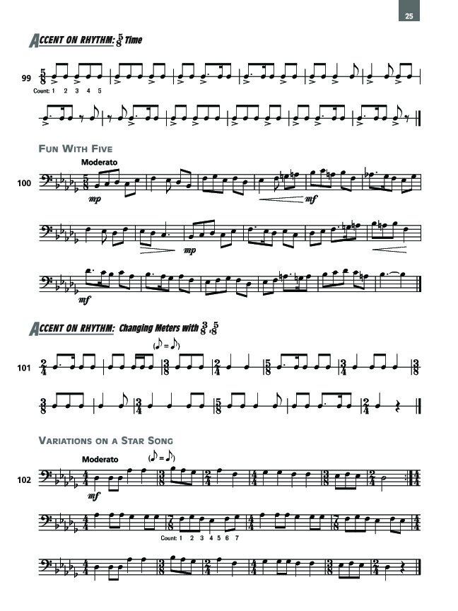 Accent on Achievement Book 3 Electric Bass — view 4