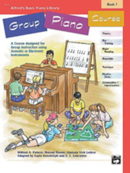 Alfred's Basic Piano Group Piano For Children Book 1 2CDs Book