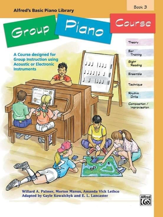 Alfred's Basic Group Piano Course Book 3