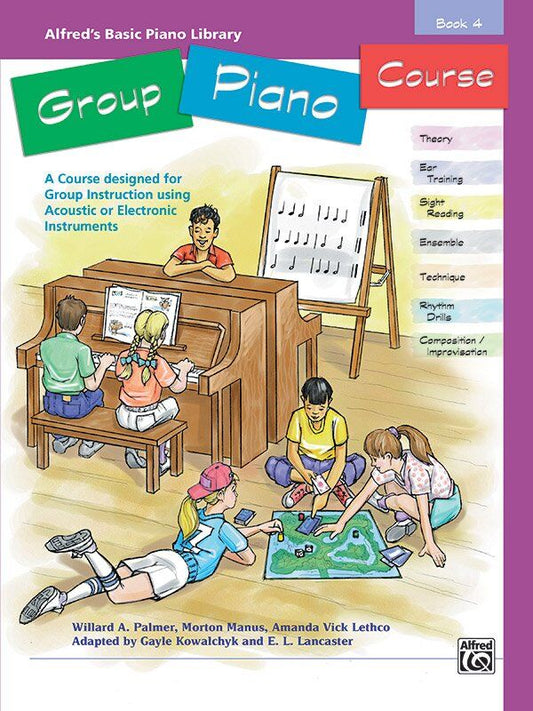 Alfred's Basic Group Piano Course Book 4