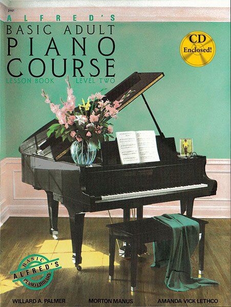 Alfred's Basic Adult Piano Course Lesson Book 2 with CD