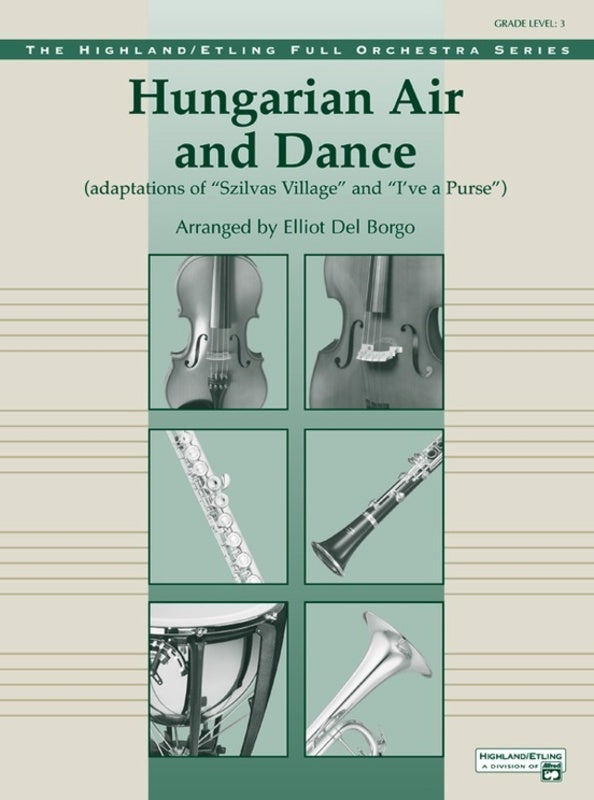 Hungarian Air And Dance Fo3 Score/Parts