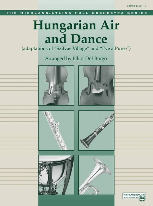 Hungarian Air And Dance Fo3 Score/Parts