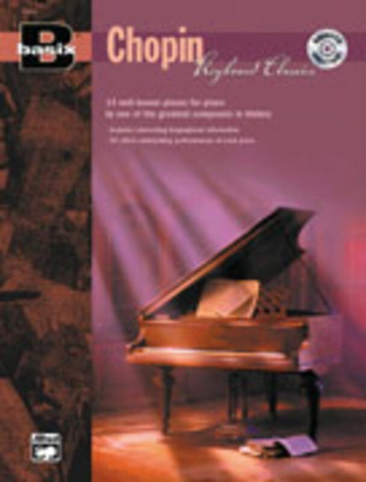 Basix Chopin Keyboard Classics Book/CD Book