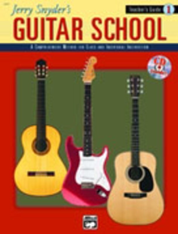 Jerry Snyders Guitar School Teachers Guide 1/CD Book