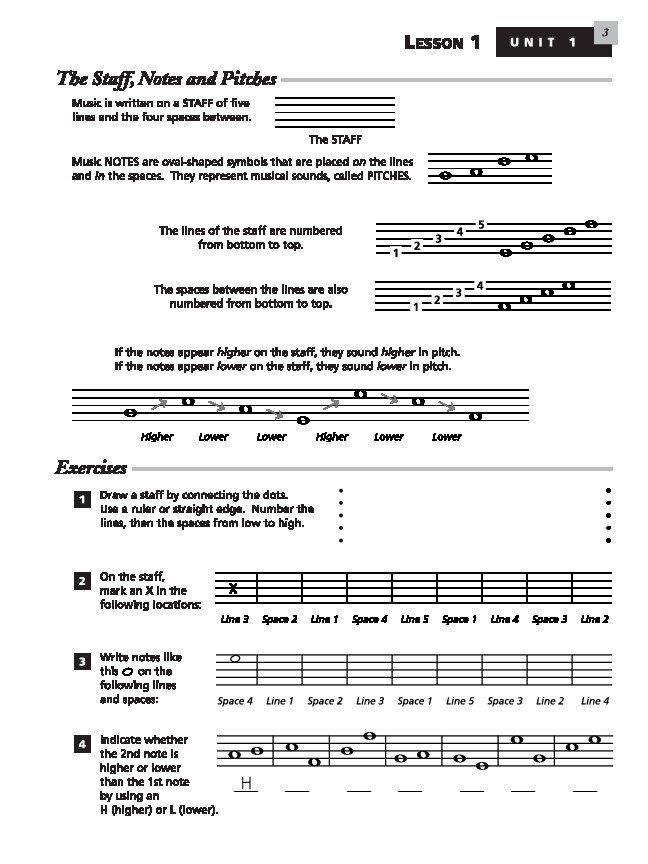Alfred's Essentials of Music Theory Book 1 Alto Clef for Viola — view 4