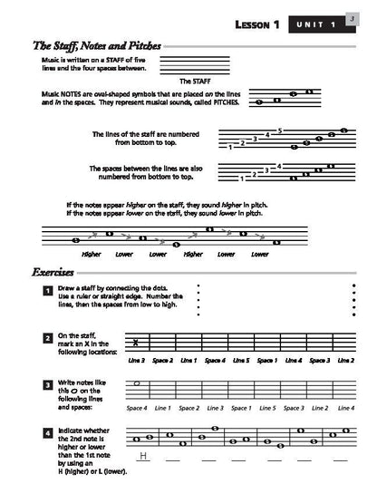 Alfred's Essentials of Music Theory Book 1 Alto Clef for Viola — view 4