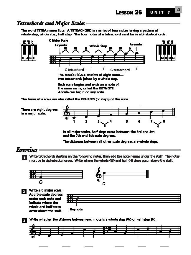 Alfred's Essentials of Music Theory Book 2 Alto Clef for Viola — view 4