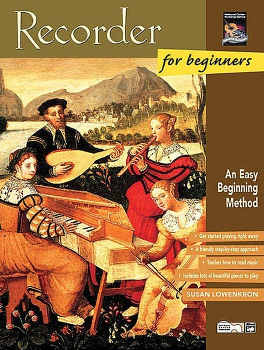 Recorder For Beginners Bk/Cd (Alfred Music)