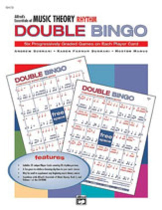 Essentials Of Music Theory Rhythm Double Bingo Book