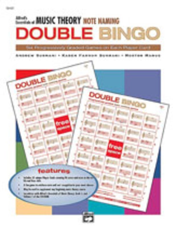 Essentials Of Music Theory Note Naming Dbl Bingo Book
