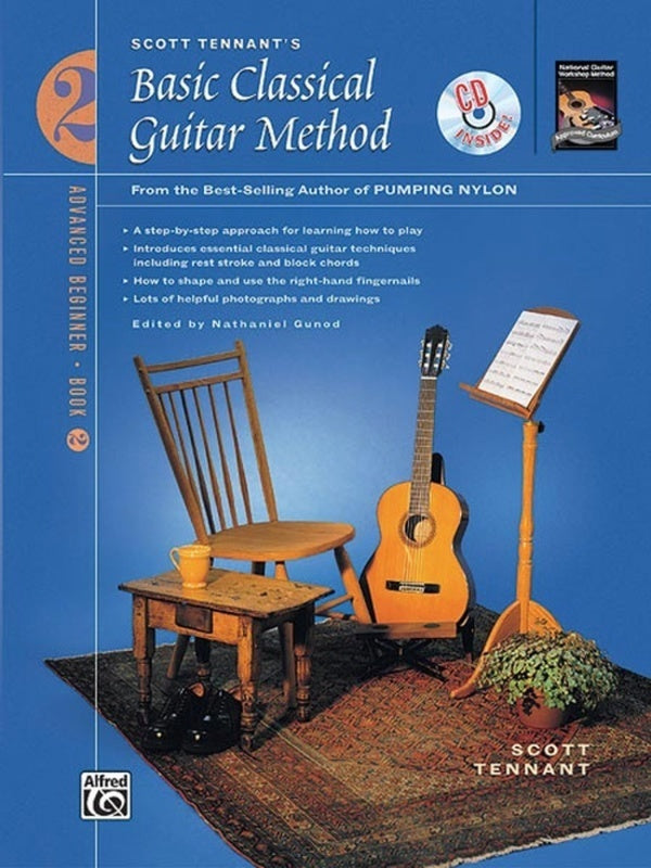 Basic Classical Guitar Method Book 2/CD Book